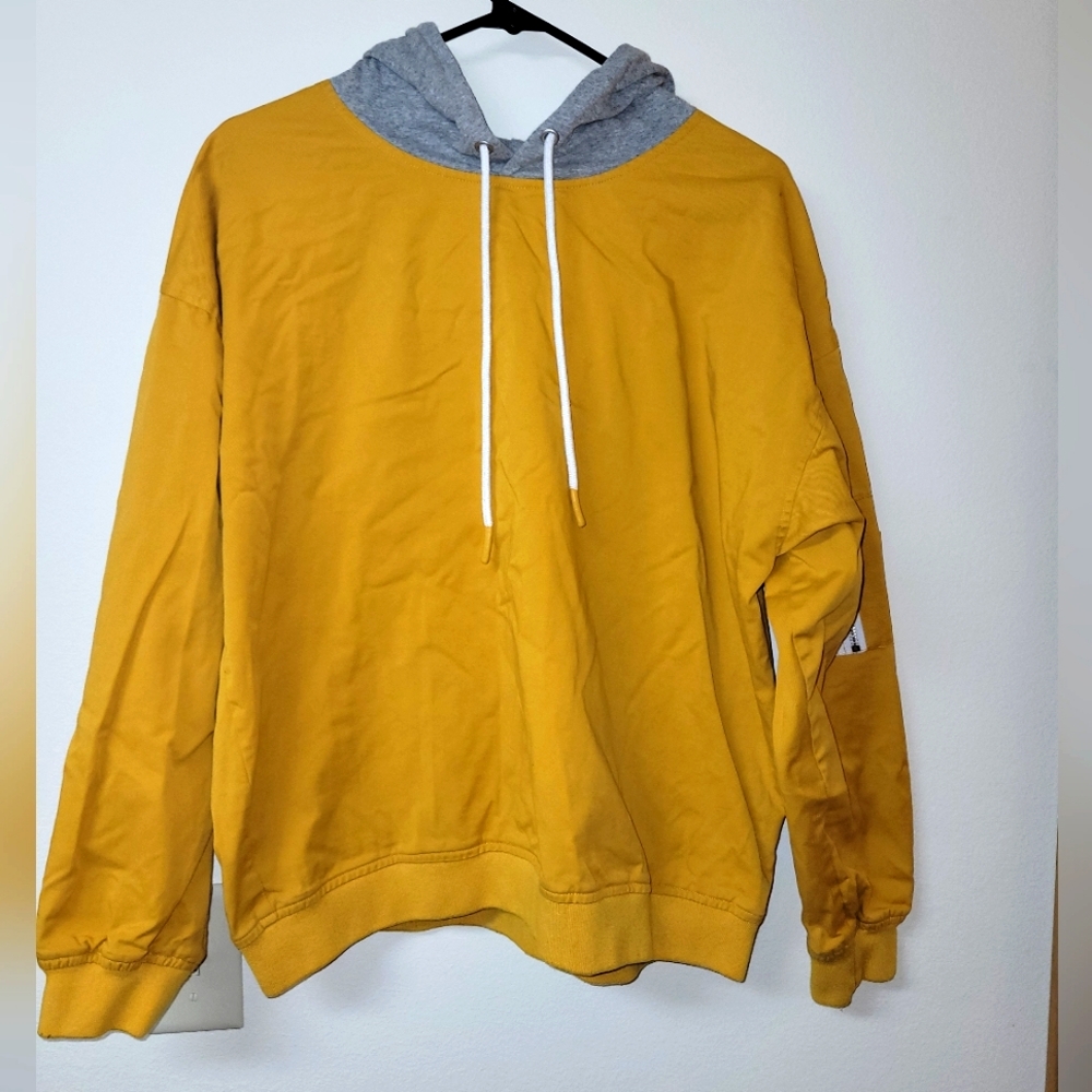 FINAL SALE! $7 Urban Revival Dreamer Rule Breaker Yellow Hoodie
